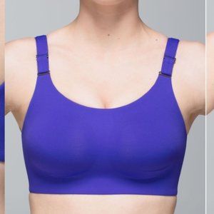 LULULEMON Booby Bracer Sports Bra 32DD Purple